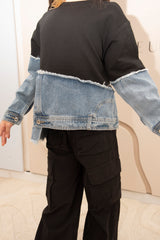 Felpa denim