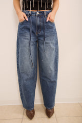 Denim mom fit