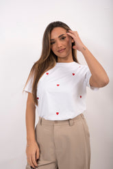 T- shirt cuori