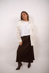 Camicia bianca cuori