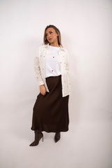 Camicia bianca cuori
