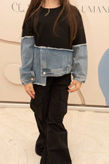 Felpa denim