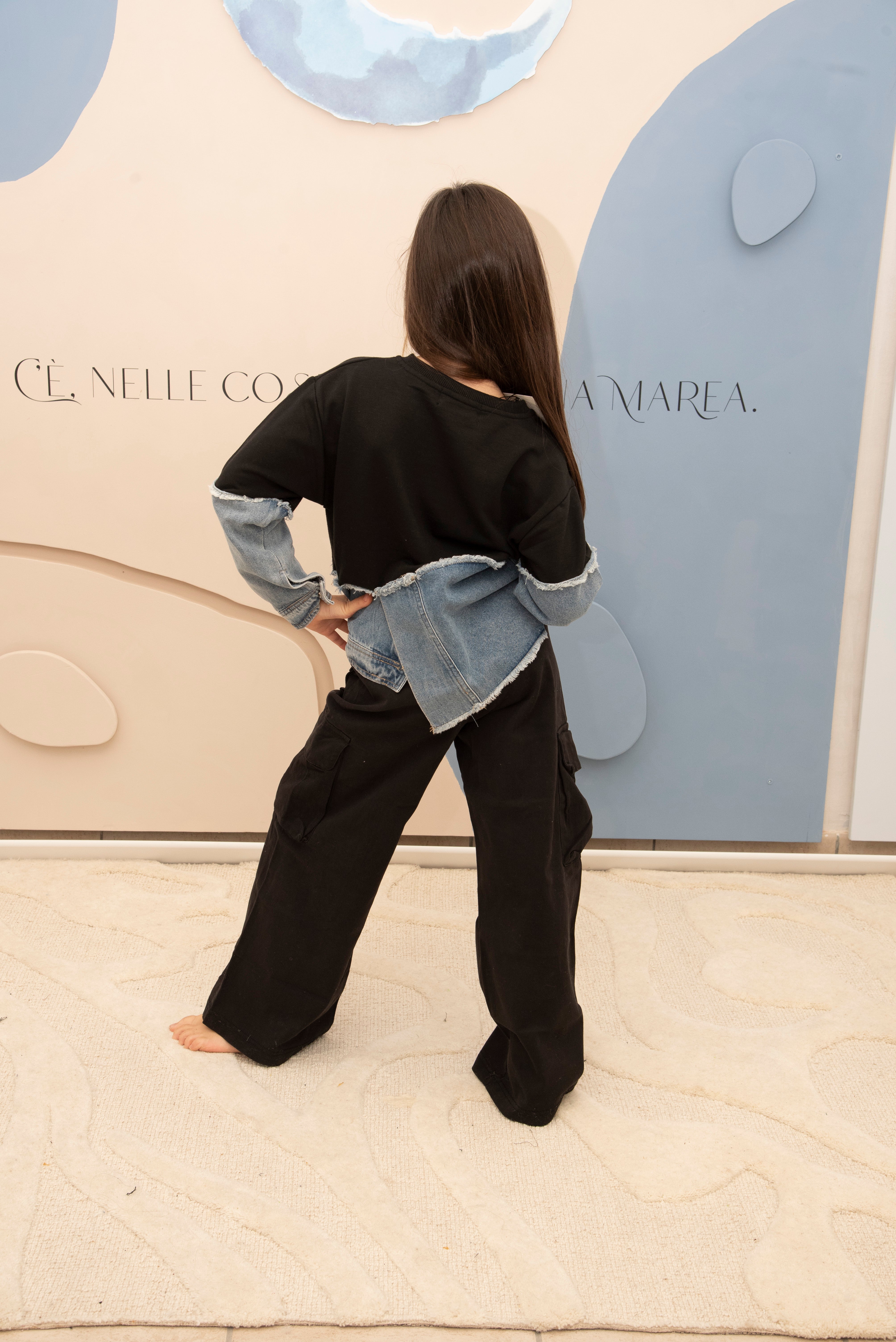 Pantalone con tasche