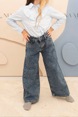 Denim strass