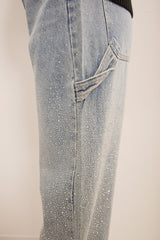 Denim con strass