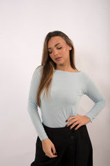 Maglia misto seta