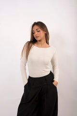Maglia misto seta