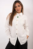 Camicia bianca gioiello