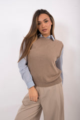 Gilet in maglia