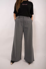 Pantalone palazzo grigio