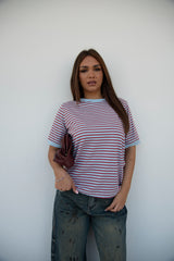 T-shirt a righe Vania