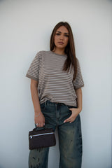 T-shirt a righe Vania