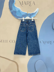 Denim strass